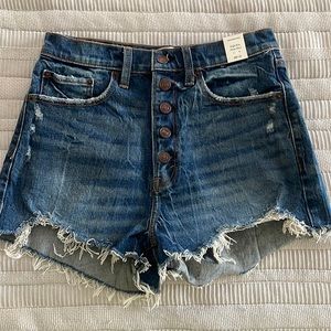 Abercrombie & Fitch jean shorts - High Rise Mom short